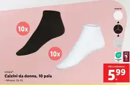Lidl Calzini da donna, 10 paia offerta