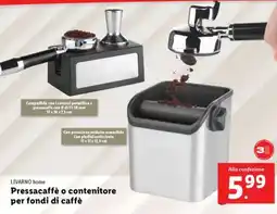 Lidl LIVARNO home Pressacaffè o contenitore per fondi di caffè offerta
