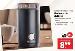 Lidl Macinacaffè elettrico offerta