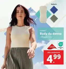 Lidl Body da donna offerta