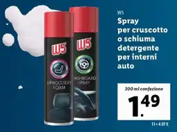 Lidl W5 Spray offerta