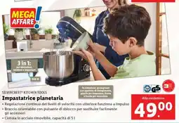 Lidl Impastatrice planetaria offerta