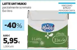 Coop LATTE UHT MUKKI offerta