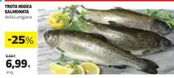 Coop Trota Iridea Salmonata della Lunigiana offerta