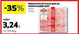 Coop Prosciutto Cotto Alta Qualità Cuor di Piacere Lenti offerta
