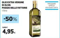 Coop Olio Extra Vergine di Oliva Poggio delle Fattorie offerta