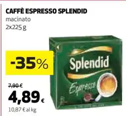 Coop Caffè Espresso Splendid offerta
