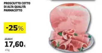 Coop PROSCIUTTO COTTO DI ALTA QUALITA' PARMACOTTO offerta