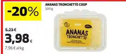 Coop ANANAS TRONCHETTO COOP offerta