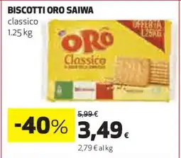 Coop BISCOTTI ORO SAIWA offerta
