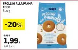 Coop Frollini alla Panna Coop offerta