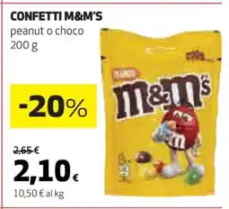 Coop CONFETTI M&M’S offerta