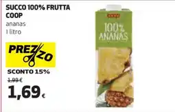 Coop SUCCO 100% FRUTTA COOP offerta