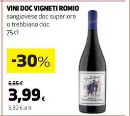 Coop VINI DOC VIGNETI ROMIO offerta