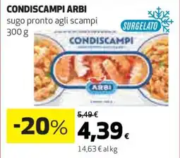 Coop CONDISCAMPI ARBI offerta