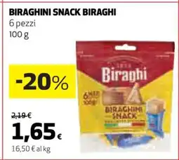 Coop Biraghini snack Biraghi offerta