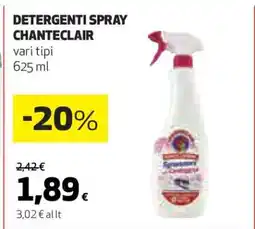 Coop DETERGENTI SPRAY CHANTECLAIR offerta
