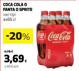 Coop Coca Cola o Fanta o Sprite offerta