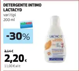 Coop DETERGENTE INTIMO LACTACYD offerta