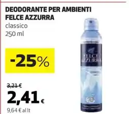 Coop DEODORANTE PER AMBIENTI FELCE AZZURRA offerta