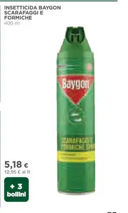 Coop INSETTICIDA BAYGON SCARAFAGGI E FORMICHE offerta