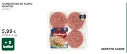 Coop HAMBURGER DI SUINO MARTINI offerta
