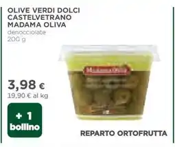 Coop OLIVE VERDI DOLCI CASTELVETRANO MADAMA OLIVA offerta