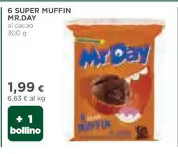 Coop 6 SUPER MUFFIN MR.DAY offerta