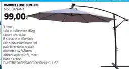 Coop OMBRELLONE CON LED offerta