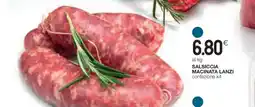 Coop SALSICCIA MACINATA LANZI offerta