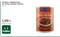 Coop FAGIOLI MESSICANI AL CHILI SANTA MARIA offerta