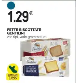 Coop Fette Biscottate Gentilini offerta