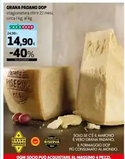 Coop Grana Padano DOP offerta