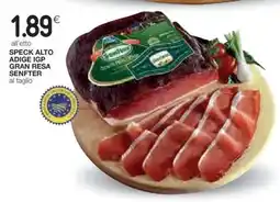 Coop SPECK ALTO ADIGE IGP GRAN RESA SENFTER offerta