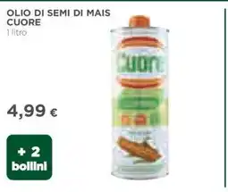 Coop Olio di Semi di Mais Cuore offerta