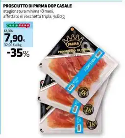 Coop PROSCIUTTO DI PARMA DOP CASALE offerta