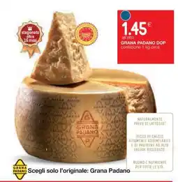 Coop Grana Padano DOP offerta