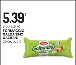 Coop Formaggio Galbanino Galbani offerta