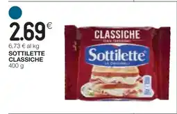Coop Sottilette Classiche offerta