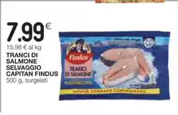 Coop TRANCI DI SALMONE SELVAGGIO CAPITAN FINDUS offerta