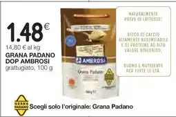 Coop GRANA PADANO DOP AMBROSI offerta