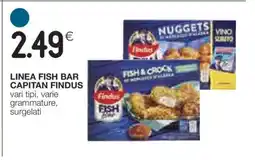 Coop LINEA FISH BAR CAPITAN FINDUS offerta