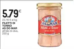 Coop Filetti di Tonno Às do Mar offerta