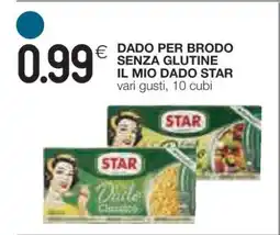 Coop Dado per Brodo Senza Glutine Il Mio Dado Star offerta