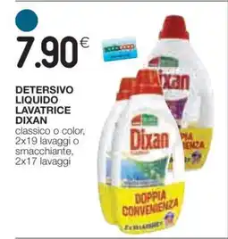 Coop Detersivo Liquido Lavatrice Dixan offerta