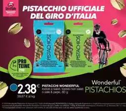 Coop PISTACCHI WONDERFUL offerta