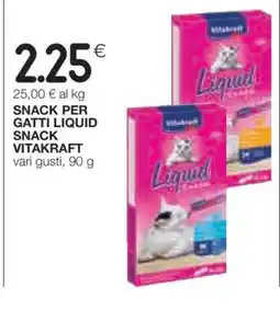 Coop SNACK PER GATTI LIQUID SNACK VITAKRAFT offerta