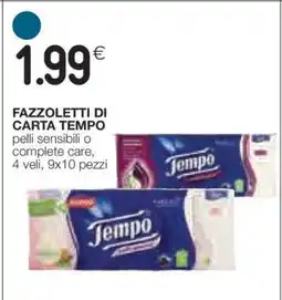 Coop Fazzoletti di Carta Tempo offerta