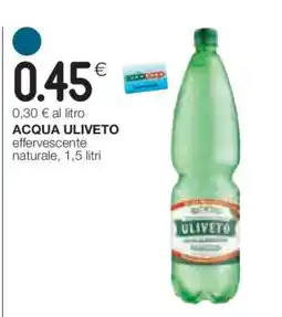 Coop ACQUA ULIVETO offerta