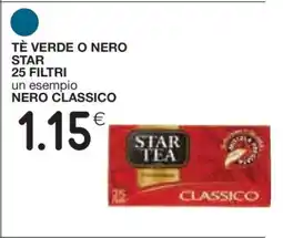 Coop TÈ VERDE O NERO STAR offerta